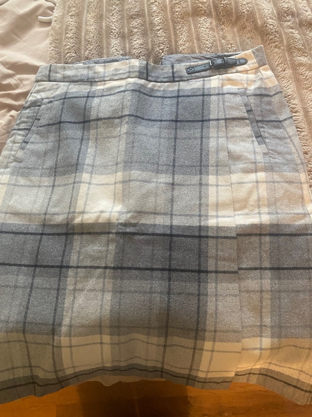 LL bean wool pencil skirt